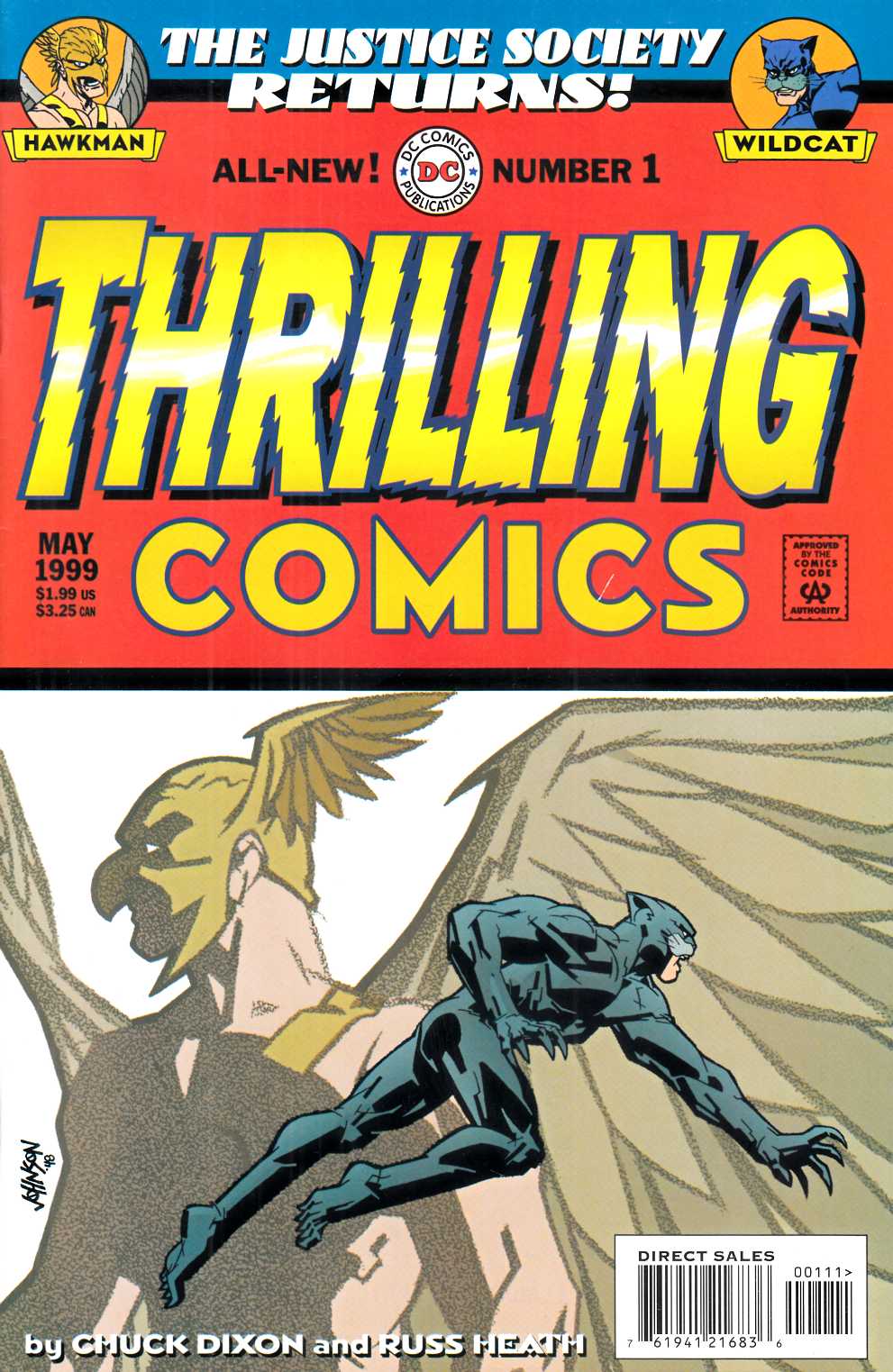 Thrilling Comics #1 Near Mint (9.4) [DC Comic] LARGE