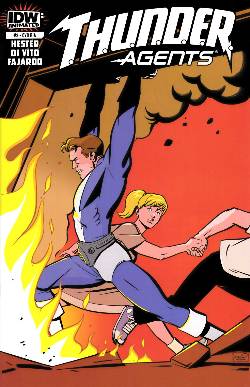 Thunder Agents #2 Sharp Bros. Incentive Variant Cover [Comic] LARGE