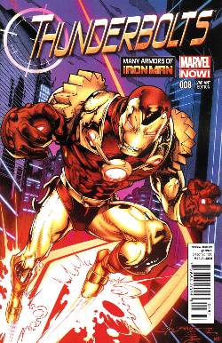 Thunderbolts #8 Iron Man Many Armors Cover (Now) [Comic] LARGE