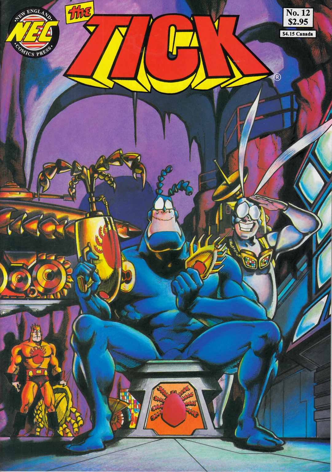 The Tick #12 Fifth Printing Very Fine (8.0) [NEC Comic] THUMBNAIL