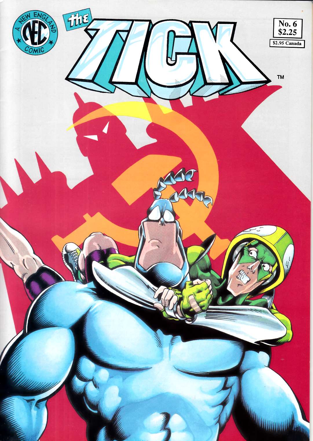 The Tick #6 Very Fine (8.0) [NEC Comic] LARGE