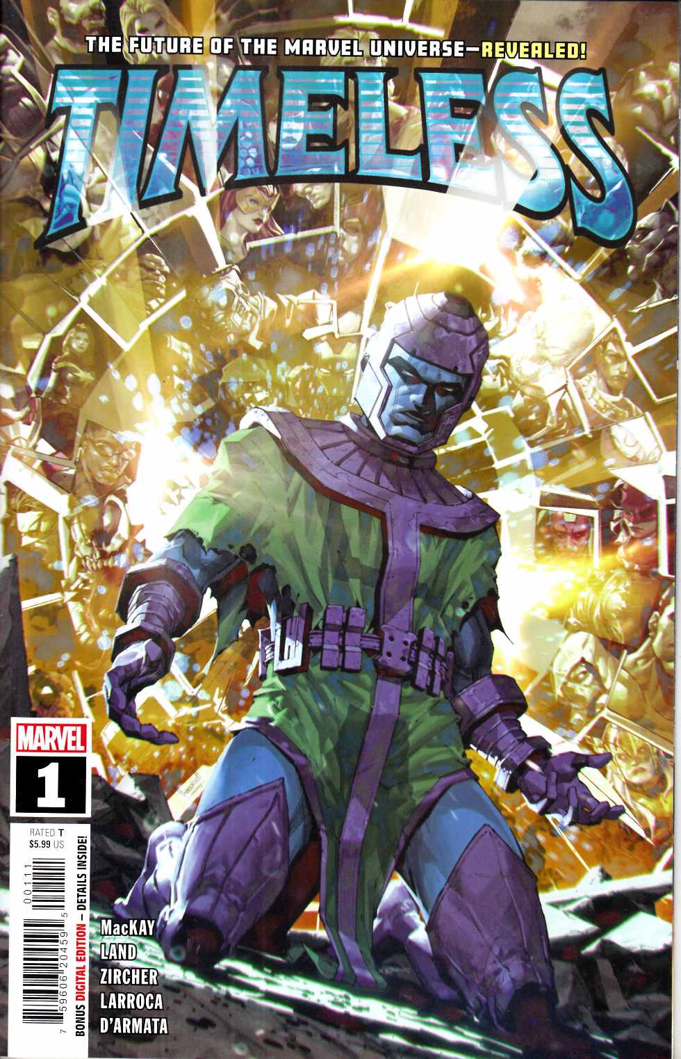 Timeless 2022 #1 Near Mint (9.4) [Marvel Comic] THUMBNAIL