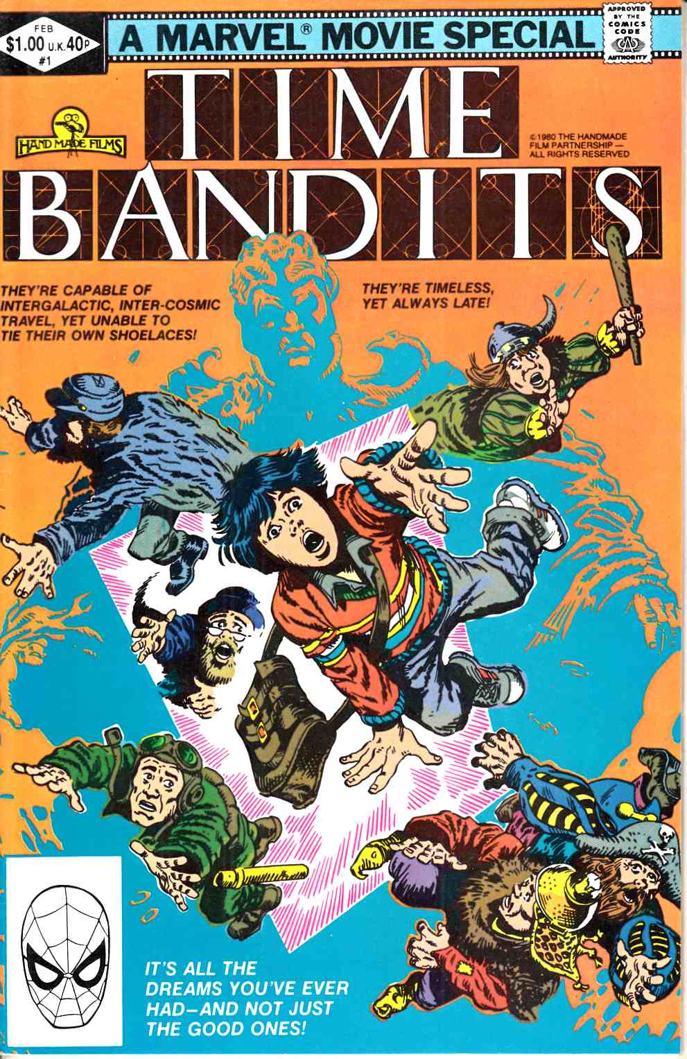 Time Bandits #1 Very Fine (8.0) [Marvel Comic] THUMBNAIL
