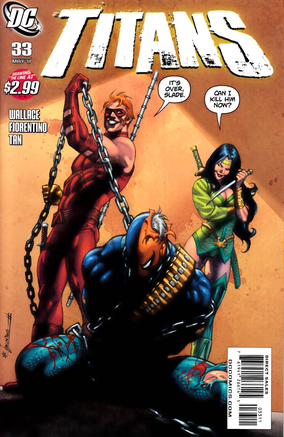 Titans #33 Near Mint (9.4) [DC Comic]