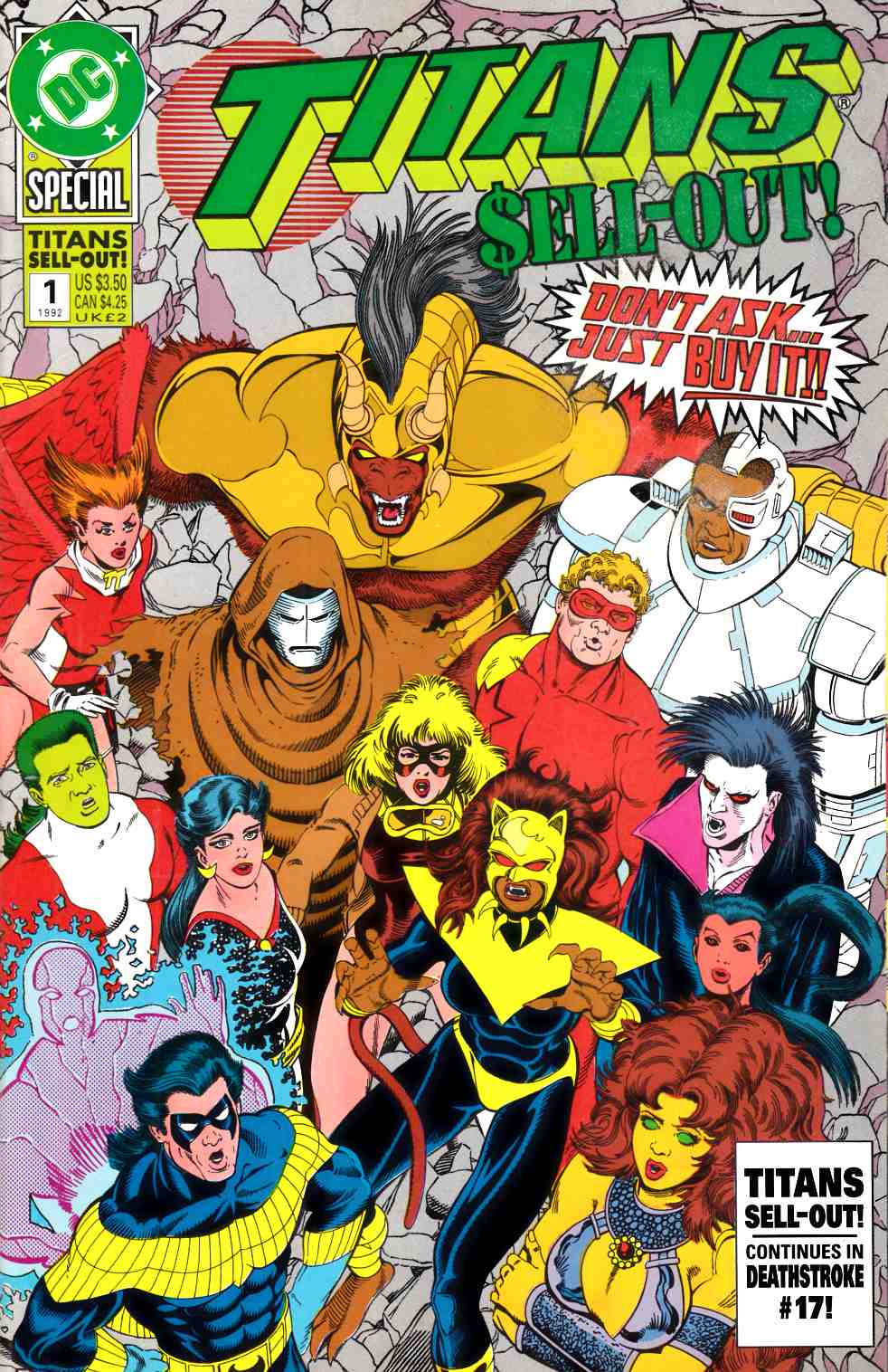 Titans Sell Out Special #1 Near Mint (9.4) [DC Comic] LARGE