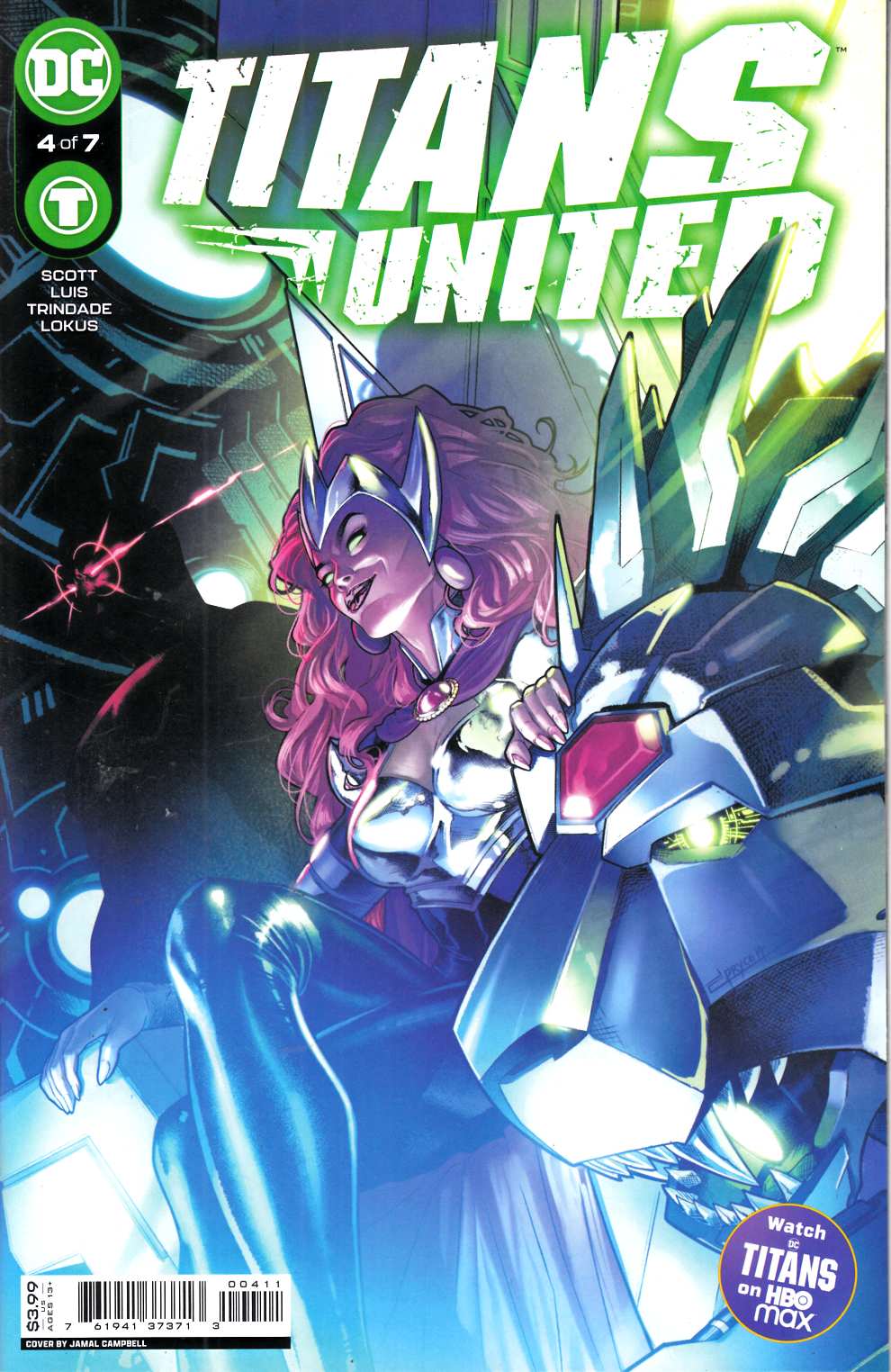 Titans United #4 Near Mint (9.4) [DC Comic] LARGE
