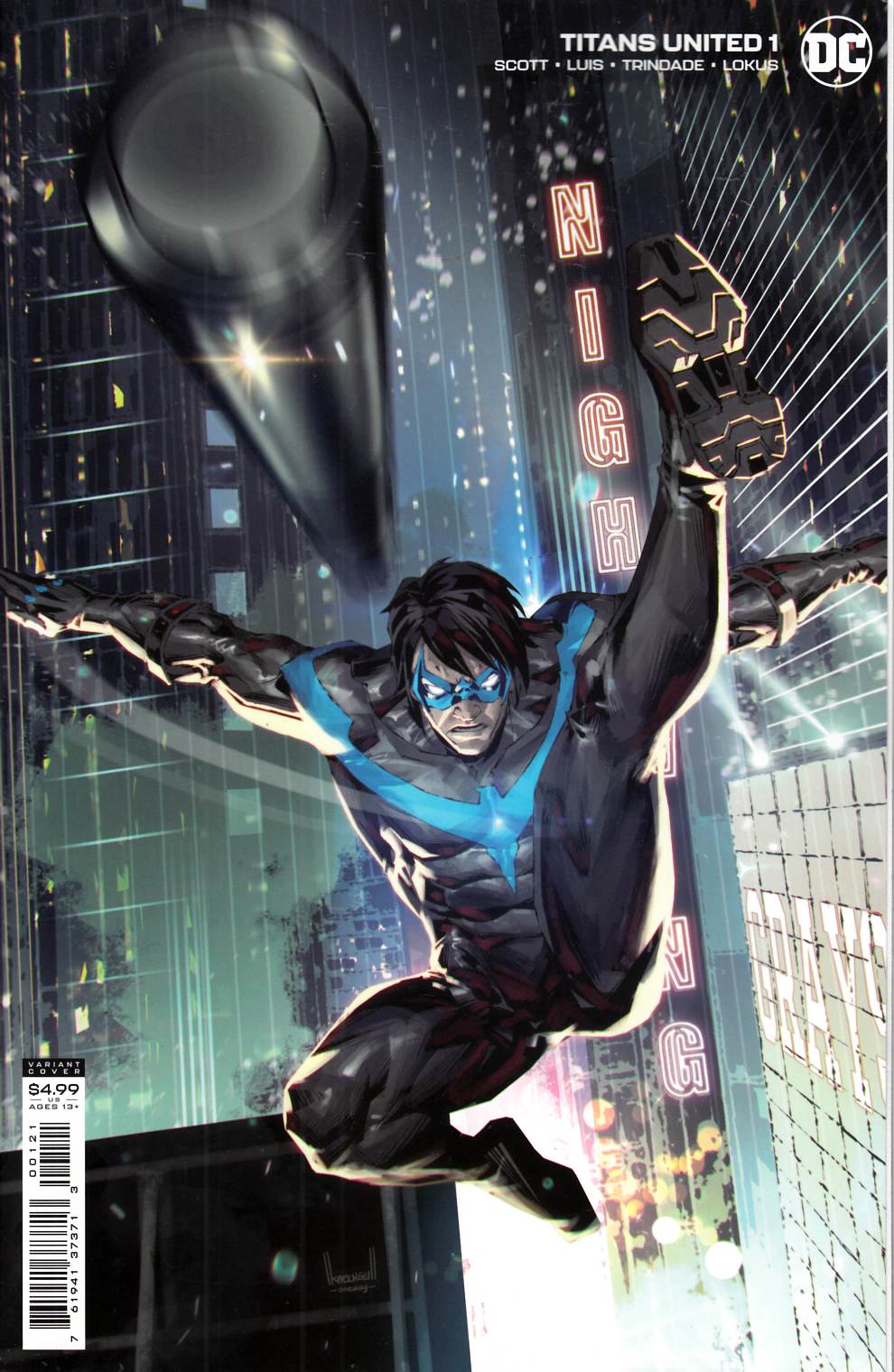 Titans United #1 Ngu Variant Cover Near Mint (9.4) [DC Comic] THUMBNAIL