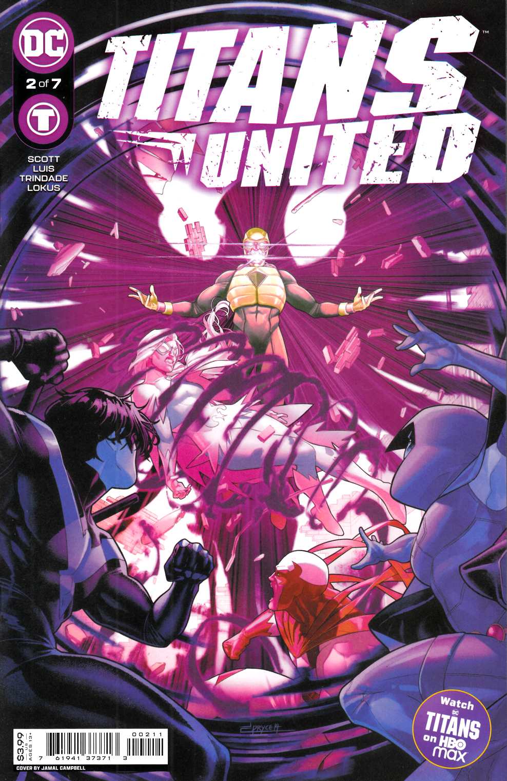 Titans United #2 Near Mint (9.4) [DC Comic] LARGE