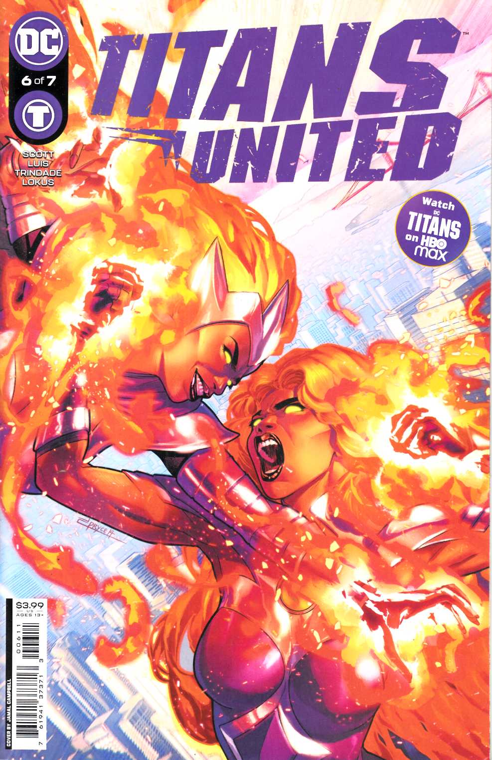 Titans United #6 Near Mint (9.4) [DC Comic] LARGE