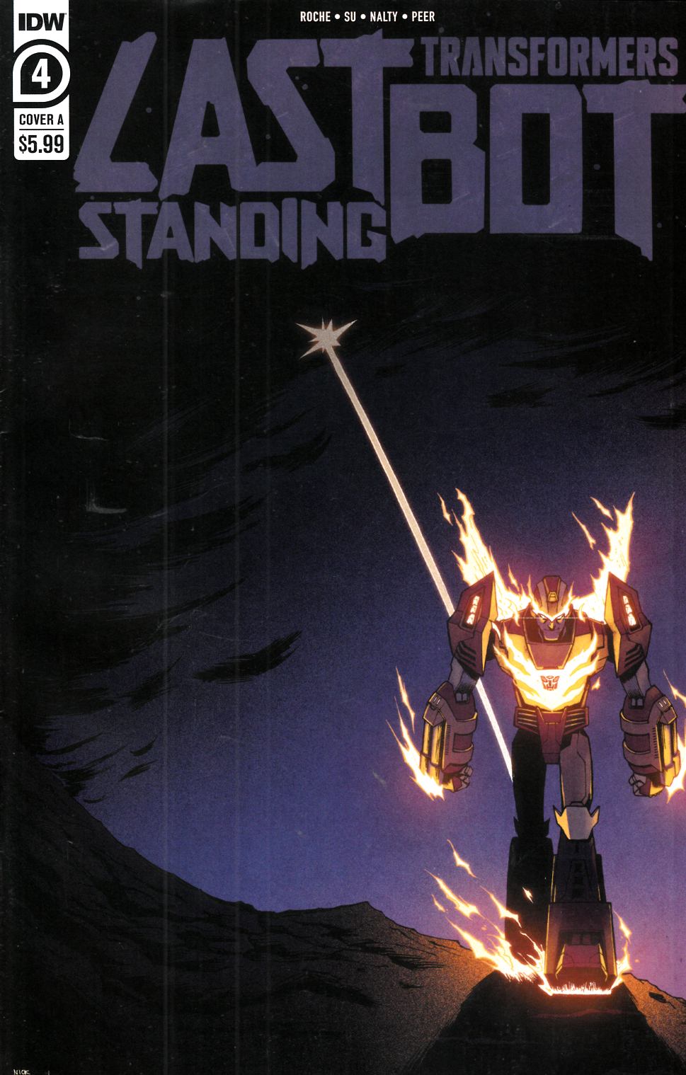 Transformers Last Bot Standing #4 Cover A Near Mint (9.4) [IDW Comic] THUMBNAIL