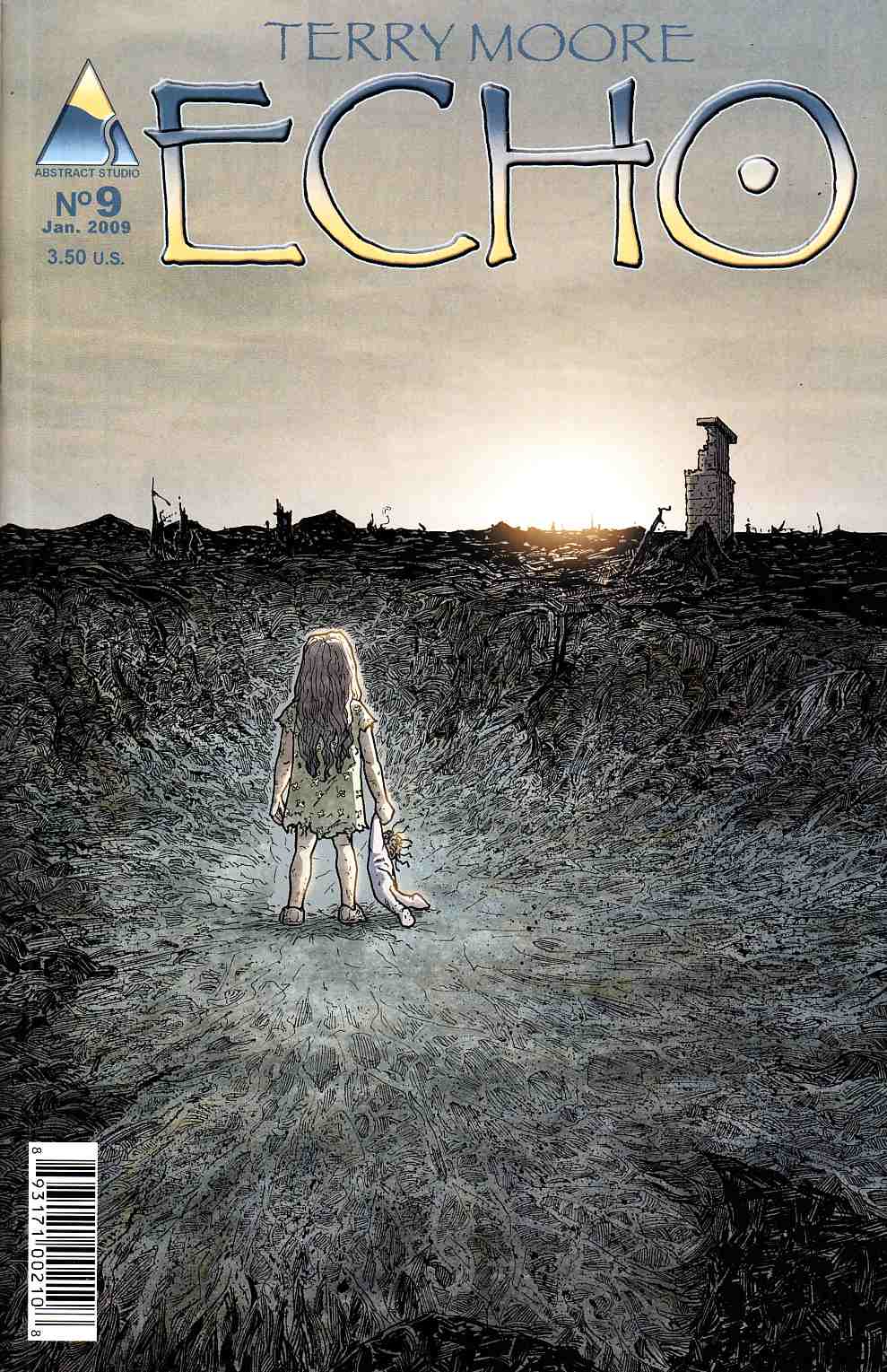 Terry Moore's Echo #9 [Abstract Comic] THUMBNAIL