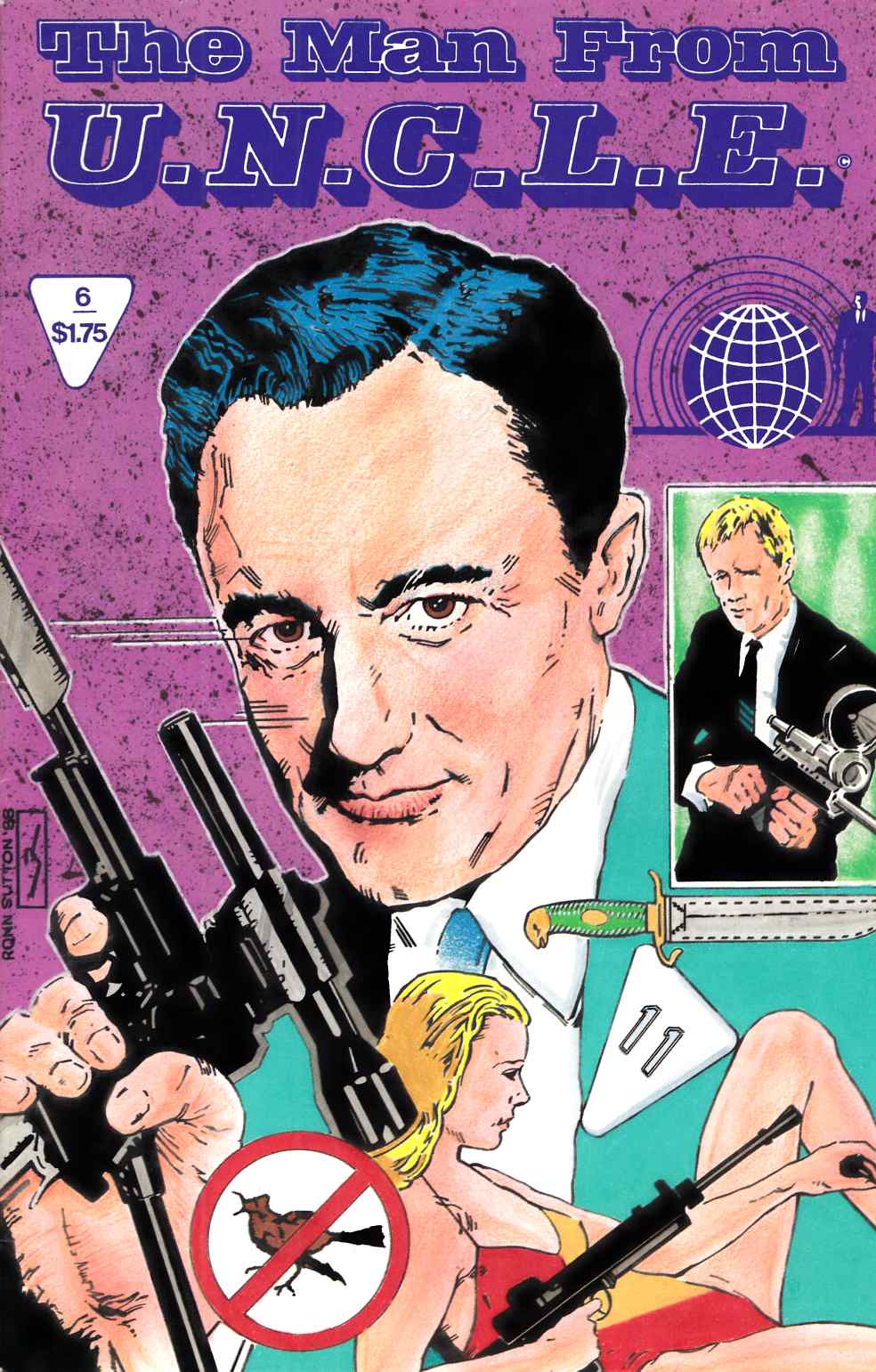 Man from UNCLE #6 Very Fine (8.0) [TE Comic] LARGE
