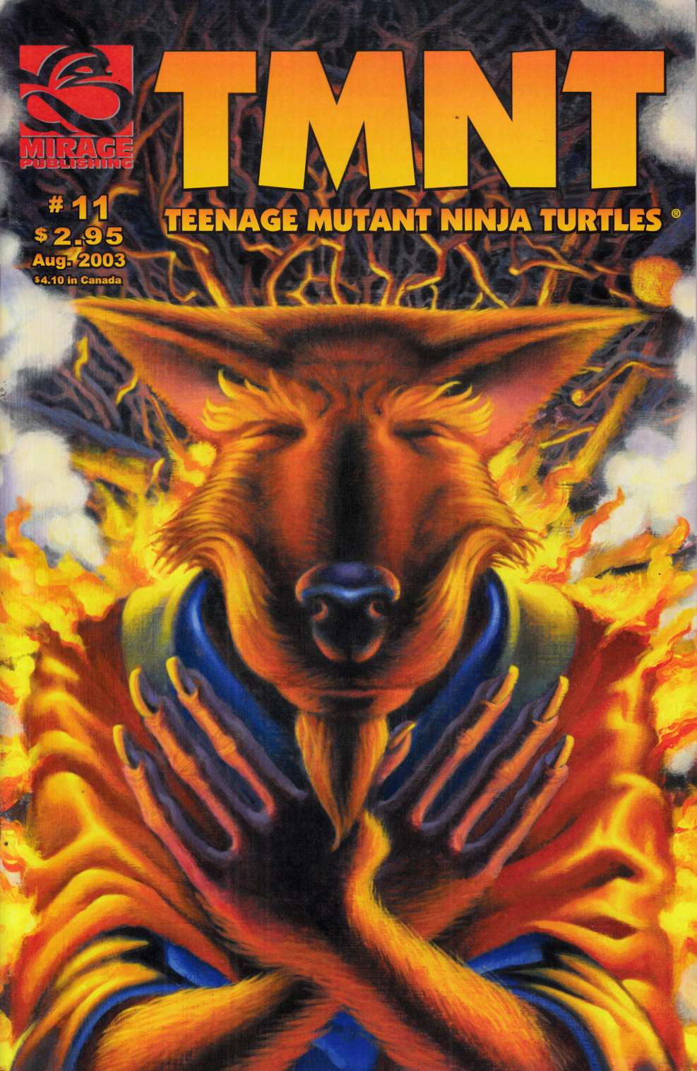 Teenage Mutant Ninja Turtles #11 Very Fine Minus (7.5) [Mirage Comic] LARGE