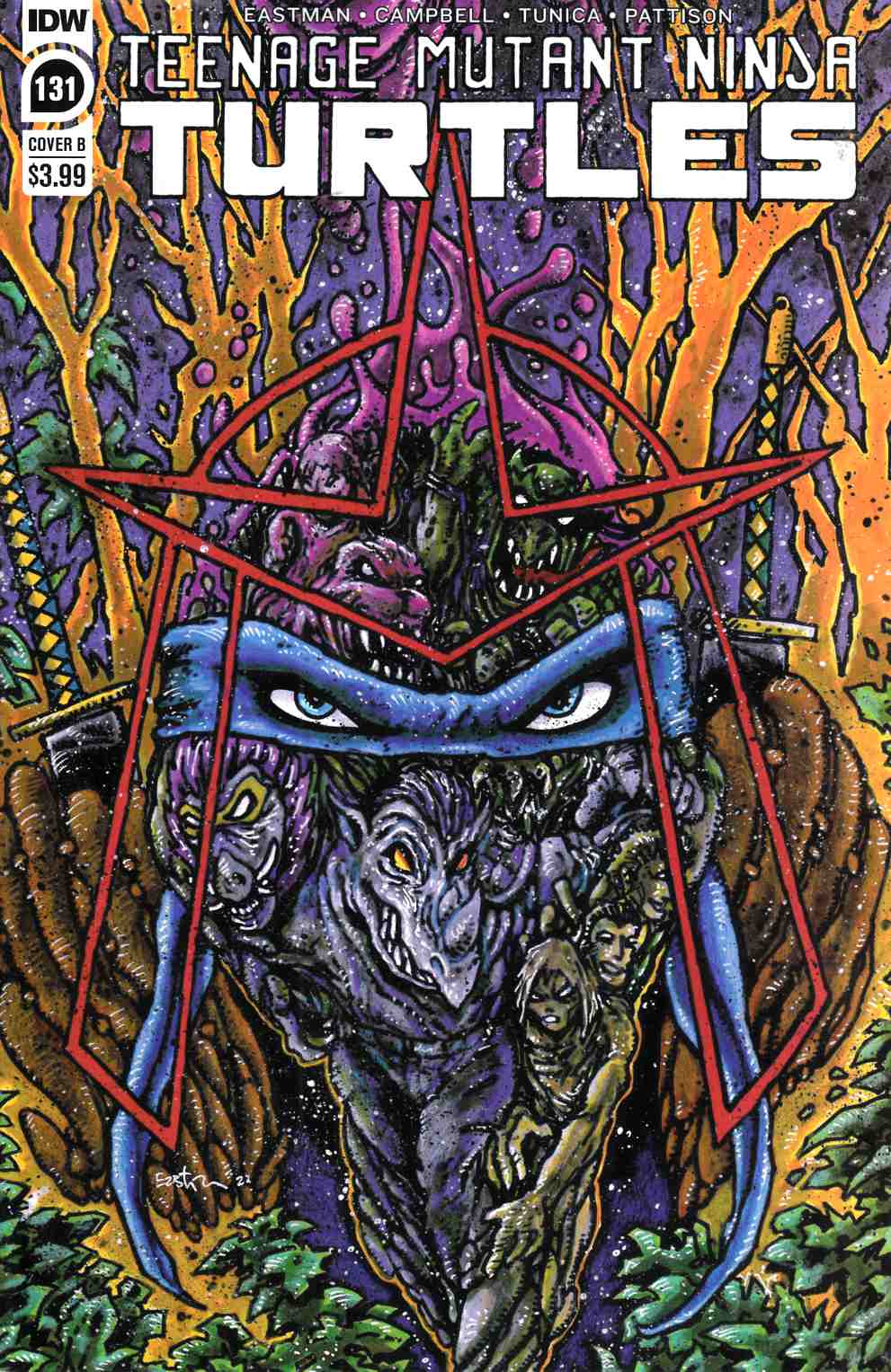 Teenage Mutant Ninja Turtles Ongoing #131 Cover B Near Mint (9.4) [IDW Comic] THUMBNAIL
