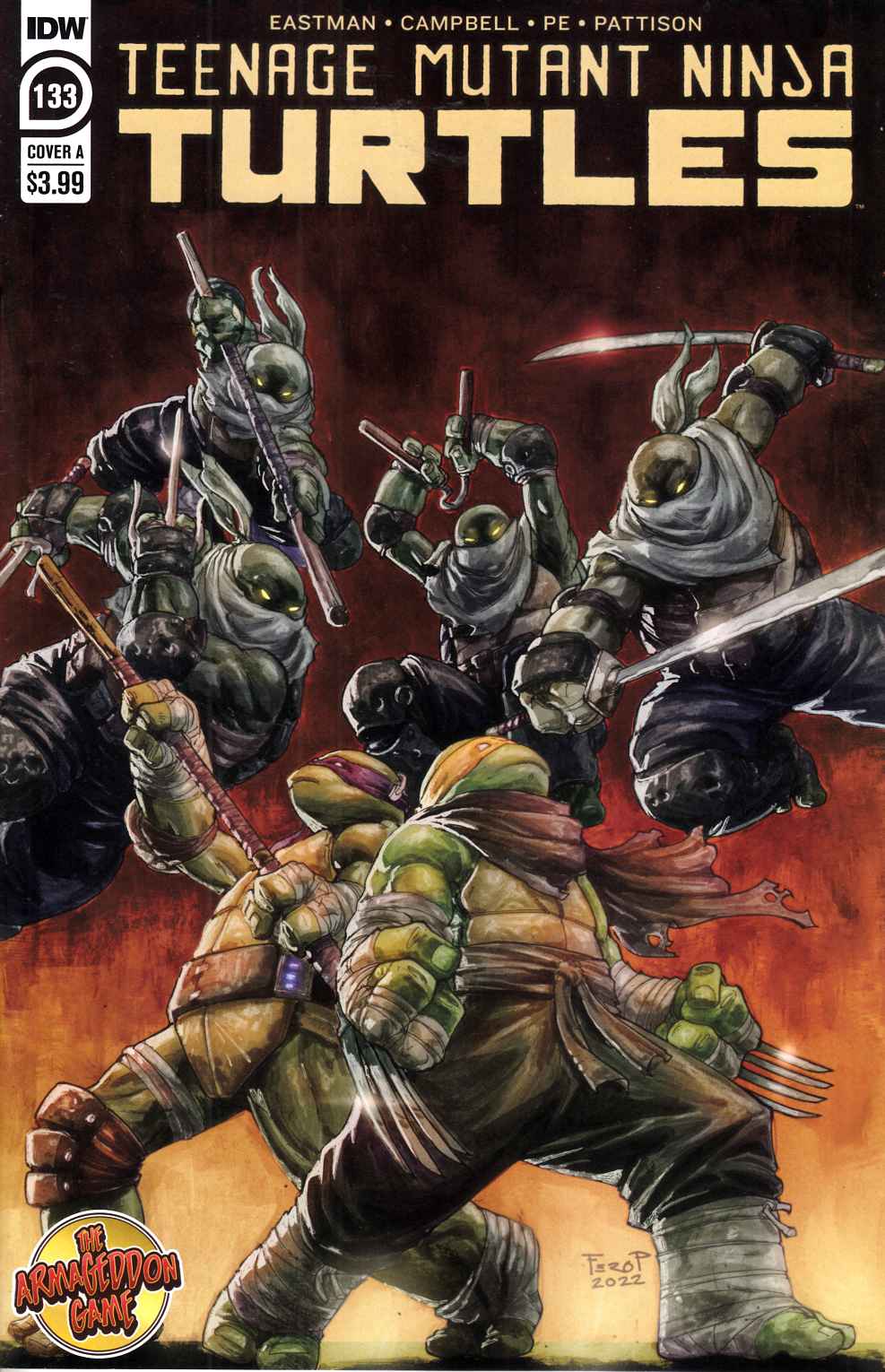 Teenage Mutant Ninja Turtles Ongoing #133 Cover A Near Mint (9.4) [IDW Comic] THUMBNAIL