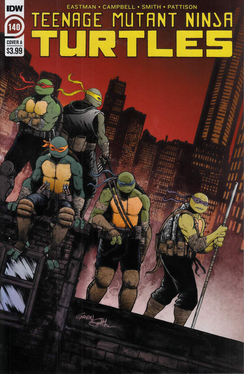 Teenage Mutant Ninja Turtles Ongoing #140 Cover A Near Mint (9.4) [IDW Comic] THUMBNAIL