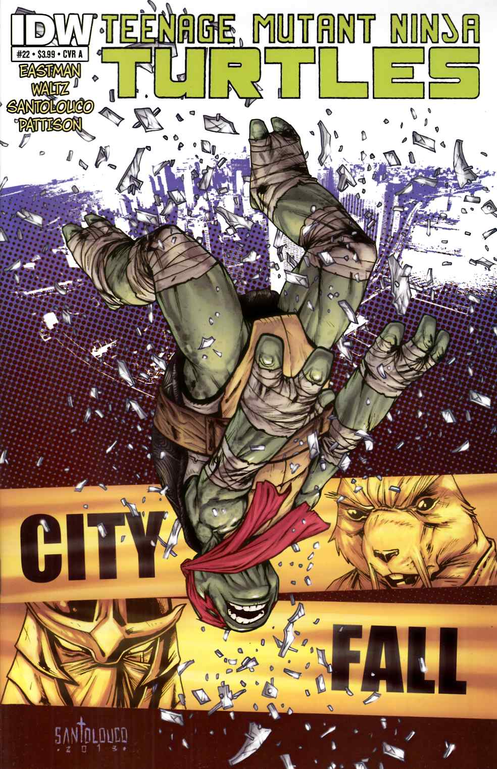 Teenage Mutant Ninja Turtles Ongoing #22 Cover A Near Mint (9.4) [IDW Comic] THUMBNAIL