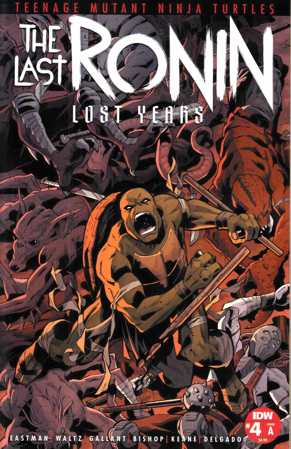 Teenage Mutant Ninja Turtles the Last Ronin Lost Years #4 Near Mint (9.4) [IDW Comic] LARGE