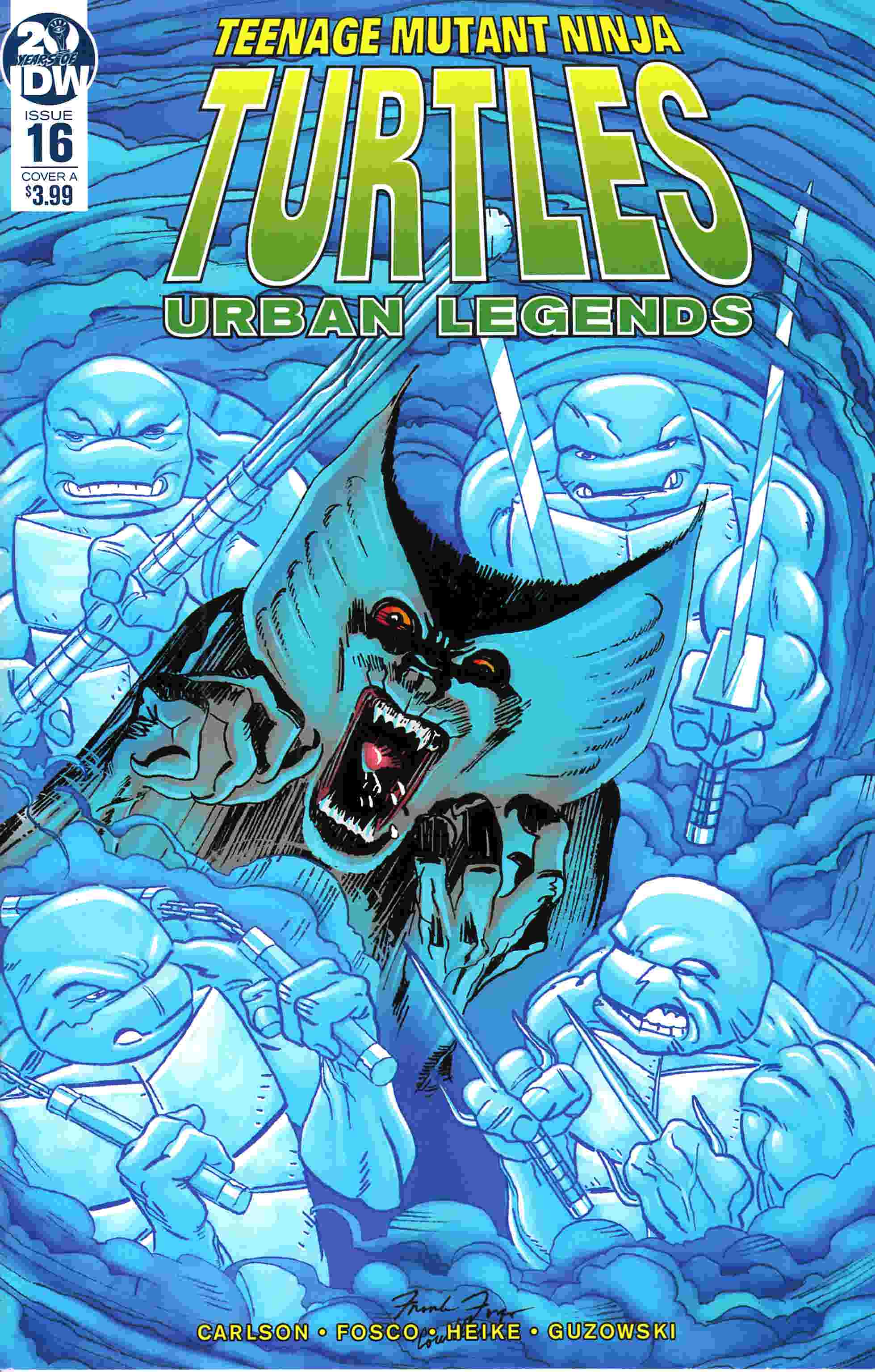 TMNT Urban Legends #16 Near Mint (9.4) [IDW Comic] LARGE