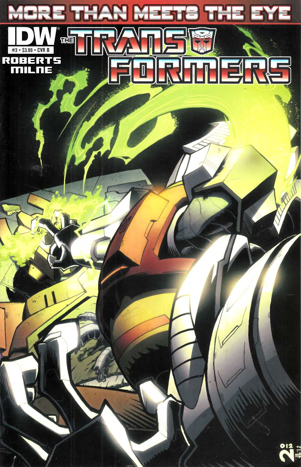 Transformers More than Meets the Eye #3 Cover B Very Fine (8.0) [IDW Comic] THUMBNAIL