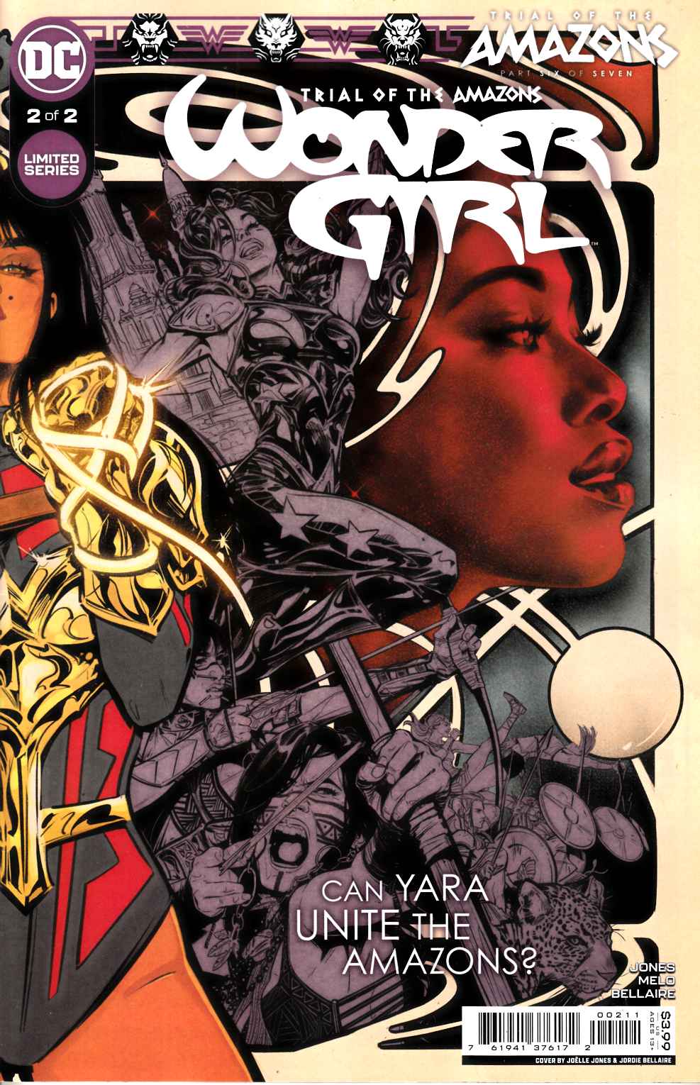 Trial of the Amazons Wonder Girl #2 Near Mint (9.4) [DC Comic] LARGE