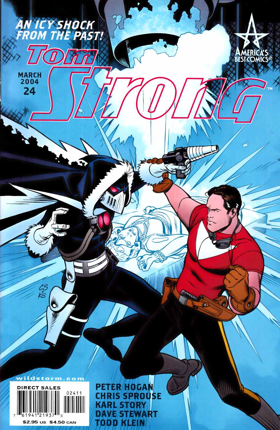 Tom Strong #24 Near Mint (9.4) [DC Comic] LARGE