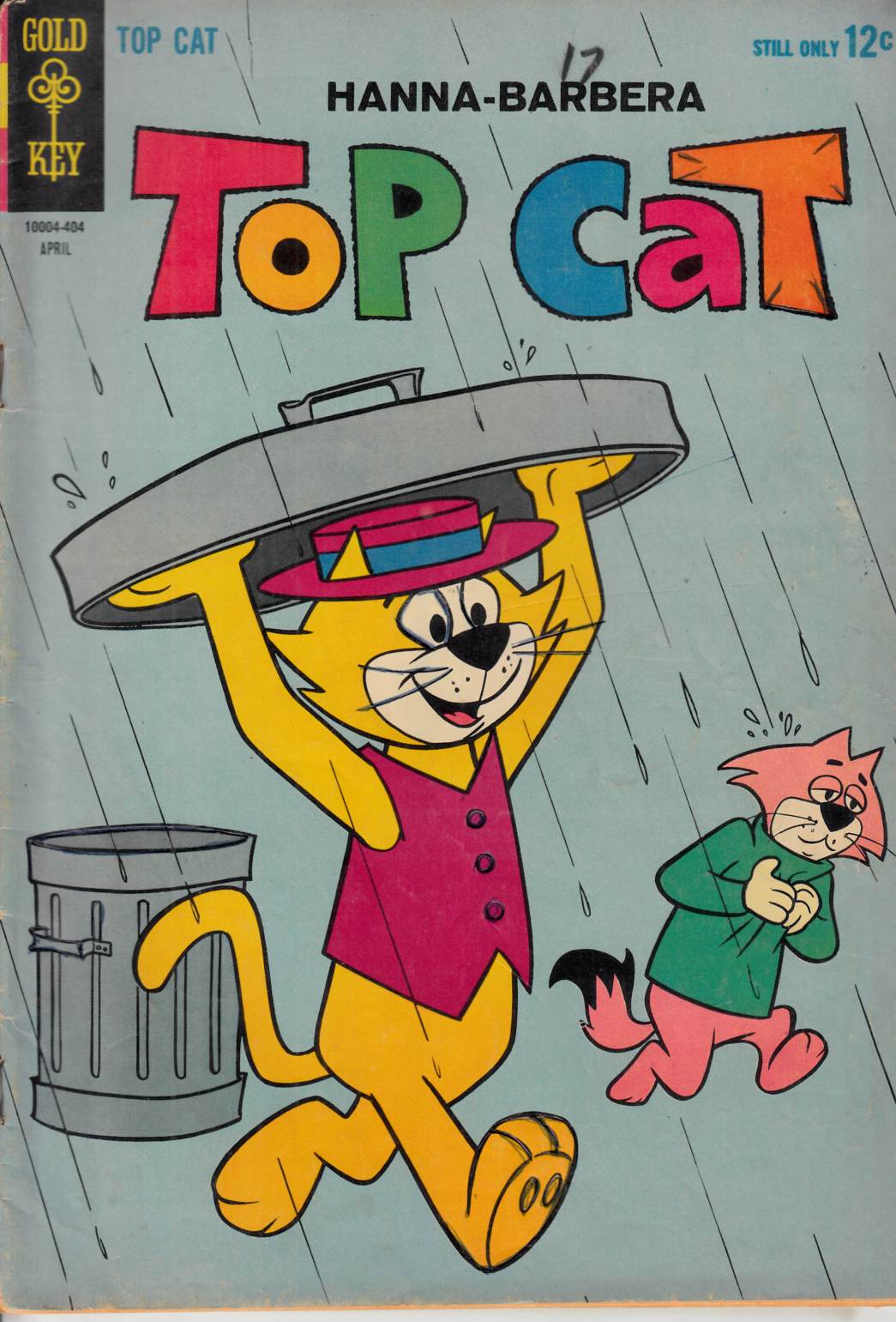 Top Cat #10 Good Plus (2.5) [Gold Key Comic] THUMBNAIL