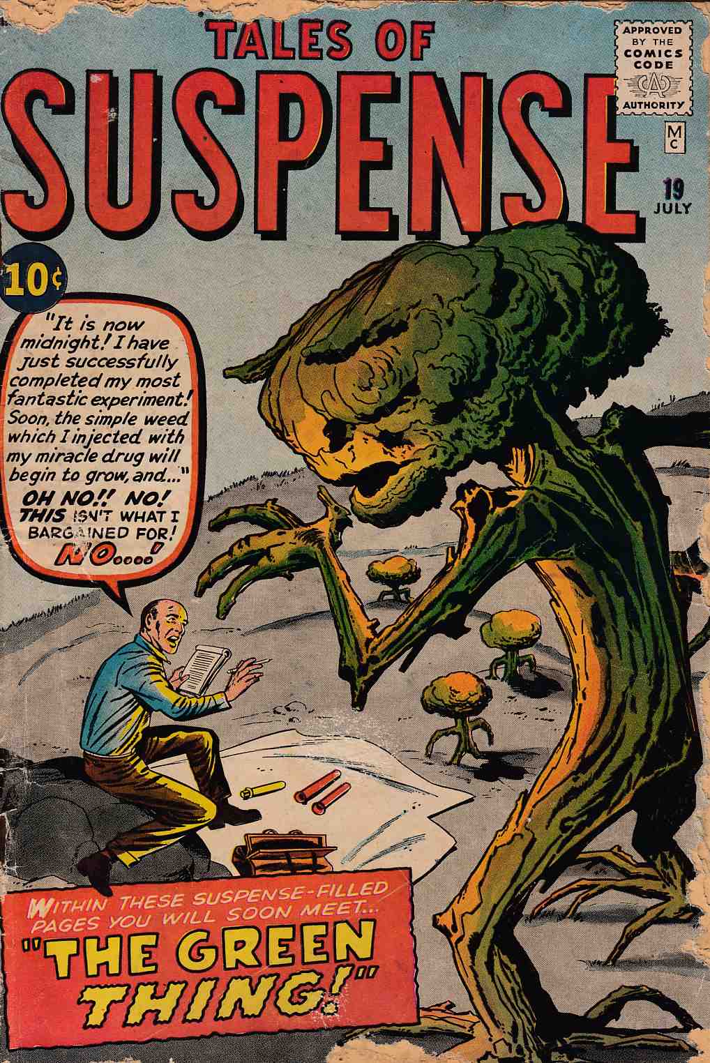 Tales of Suspense #19 Good Minus (1.8) [Marvel Comic] THUMBNAIL