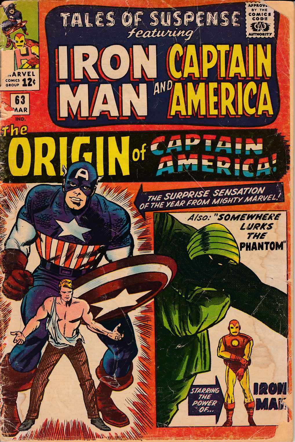 Tales of Suspense #63 Fair/Good (1.5) [Marvel Comic] LARGE