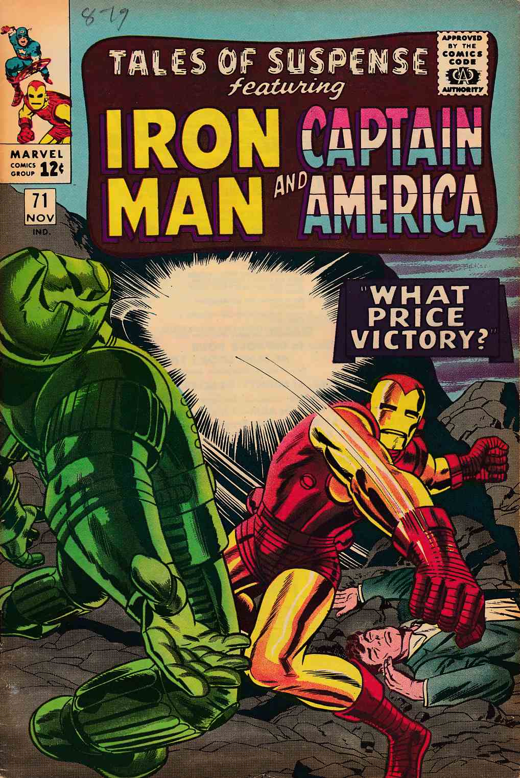 Tales of Suspense #71 Fine Plus (6.5) [Marvel Comic] THUMBNAIL