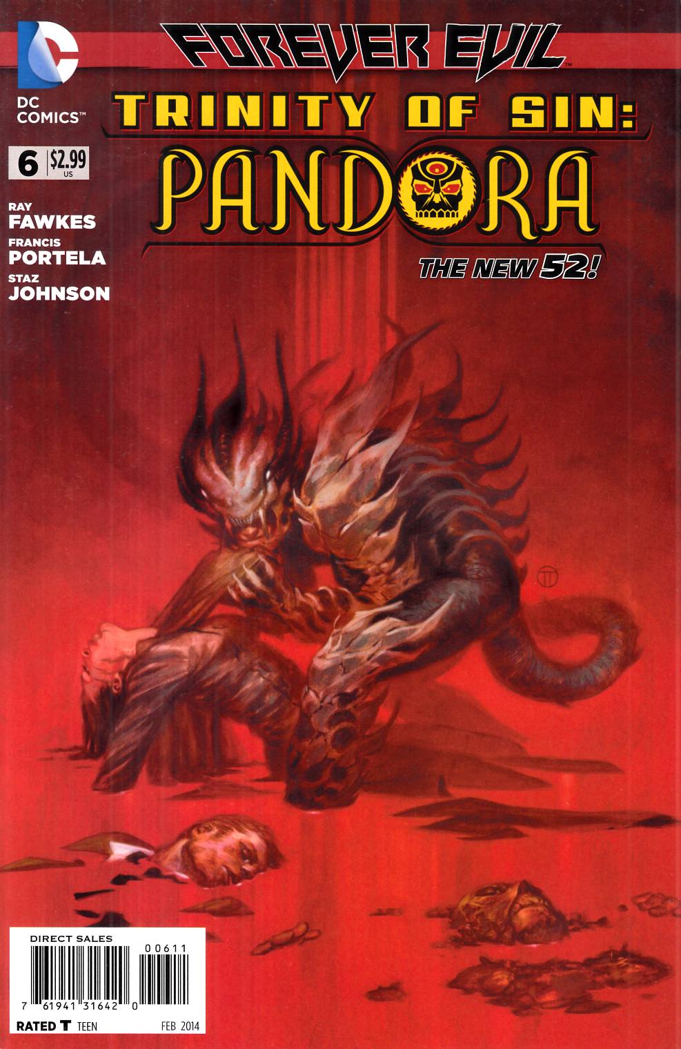 Trinity of Sin Pandora #6 Very Fine (8.0) [DC Comic] THUMBNAIL