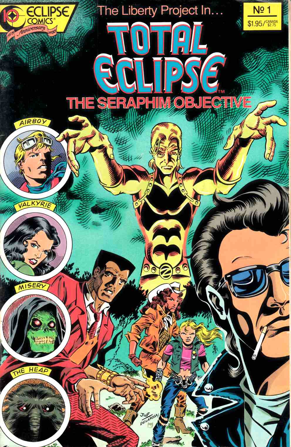 Total Eclipse the Seraphim Objective #1 Fine (6.0) [Eclipse Comic] THUMBNAIL