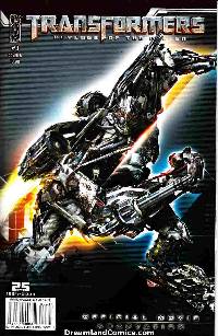 Transformers Revenge Of The Fallen Movie Adaptation #3 (Cover B) LARGE