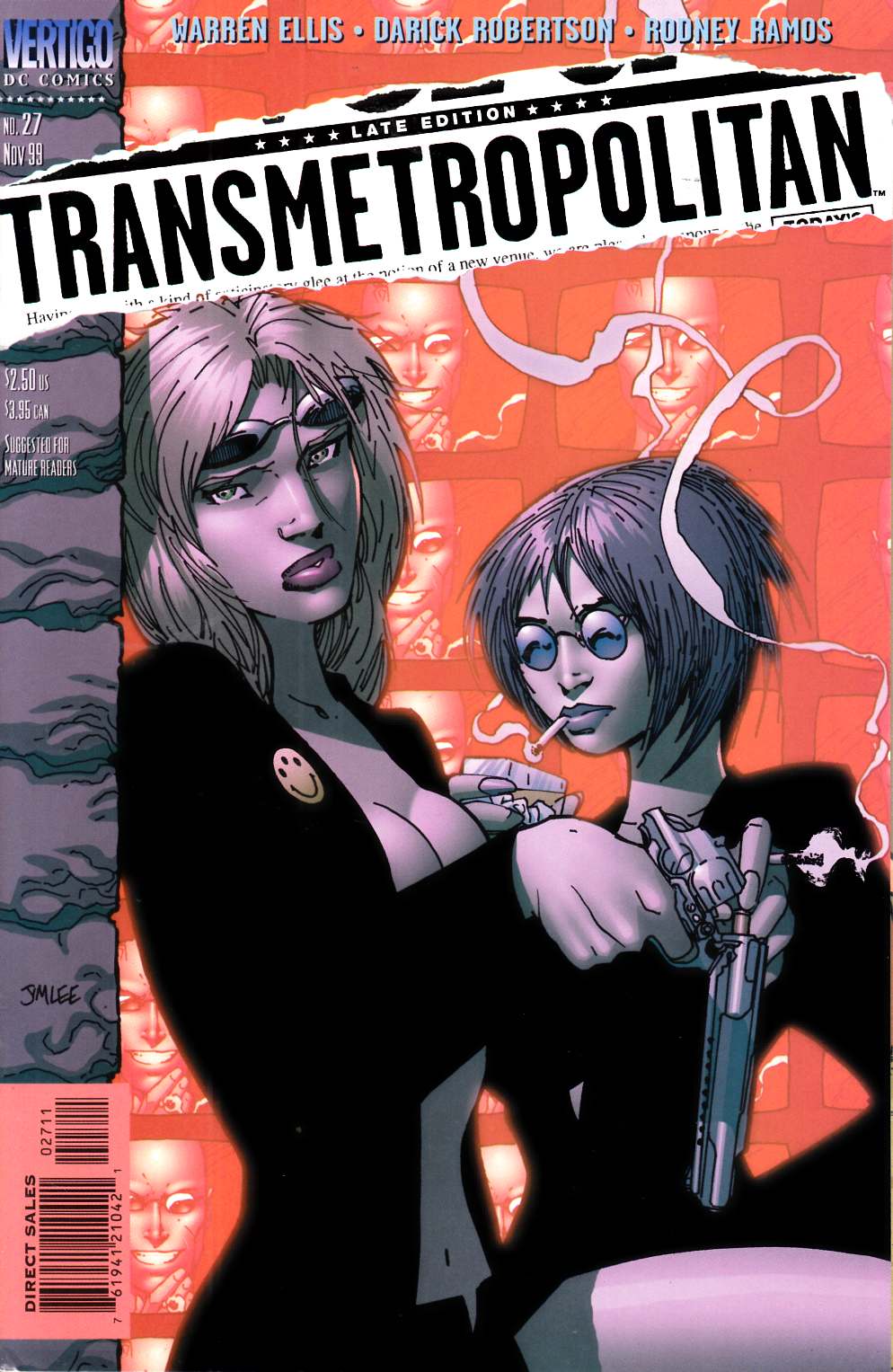 Transmetropolitan #27 Very Fine (8.0) [DC Comic] THUMBNAIL