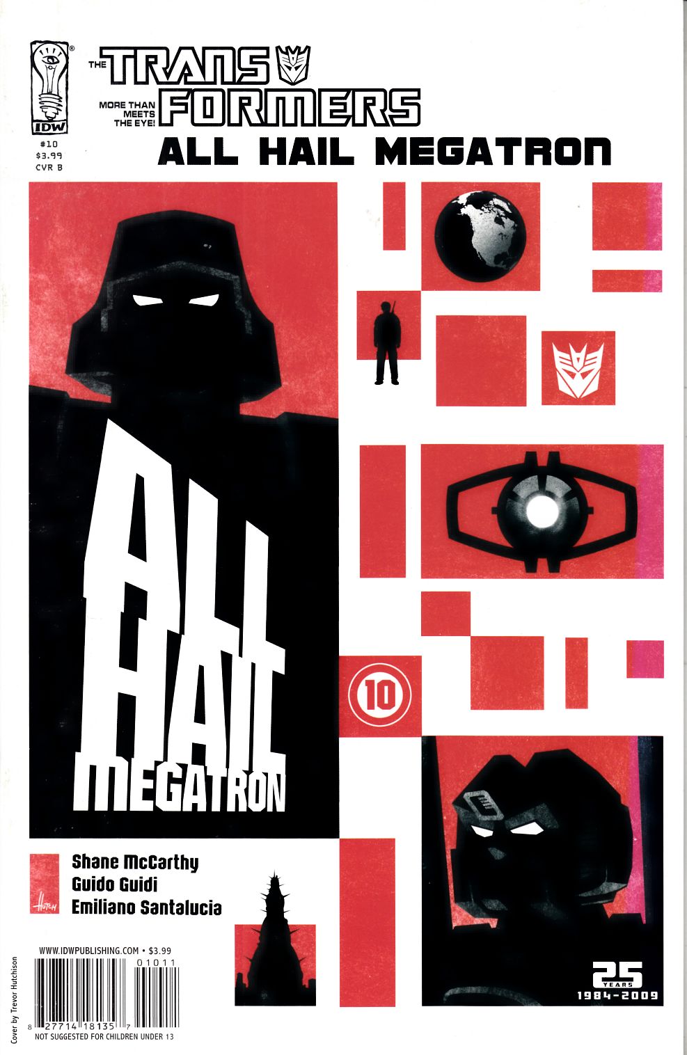 Transformers All Hail Megatron #10 Cover B Fine (6.0) [IDW Comic] THUMBNAIL