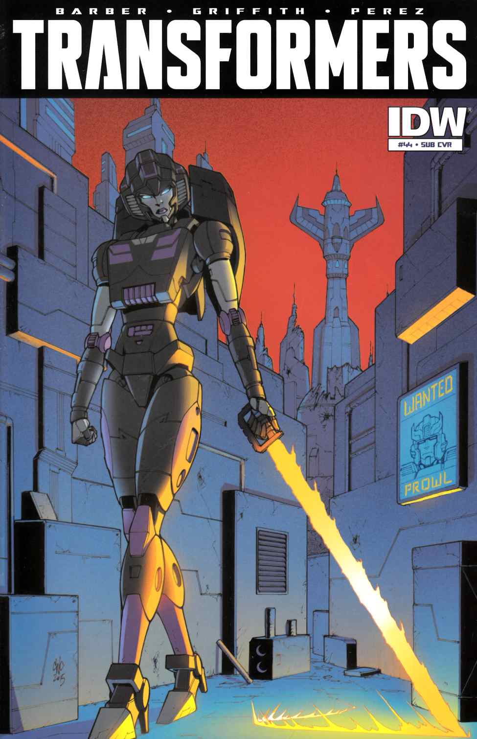 Transformers #44 Subscription Cover [IDW Comic] THUMBNAIL