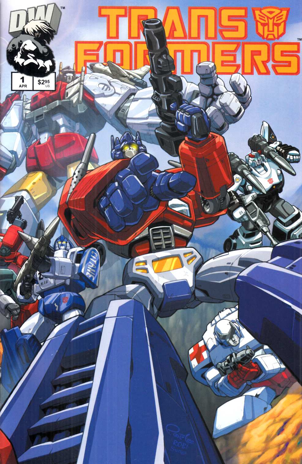 Transformers Generation 1 #1 Cover A Near Mint (9.4) [Dreamwave Comic] THUMBNAIL
