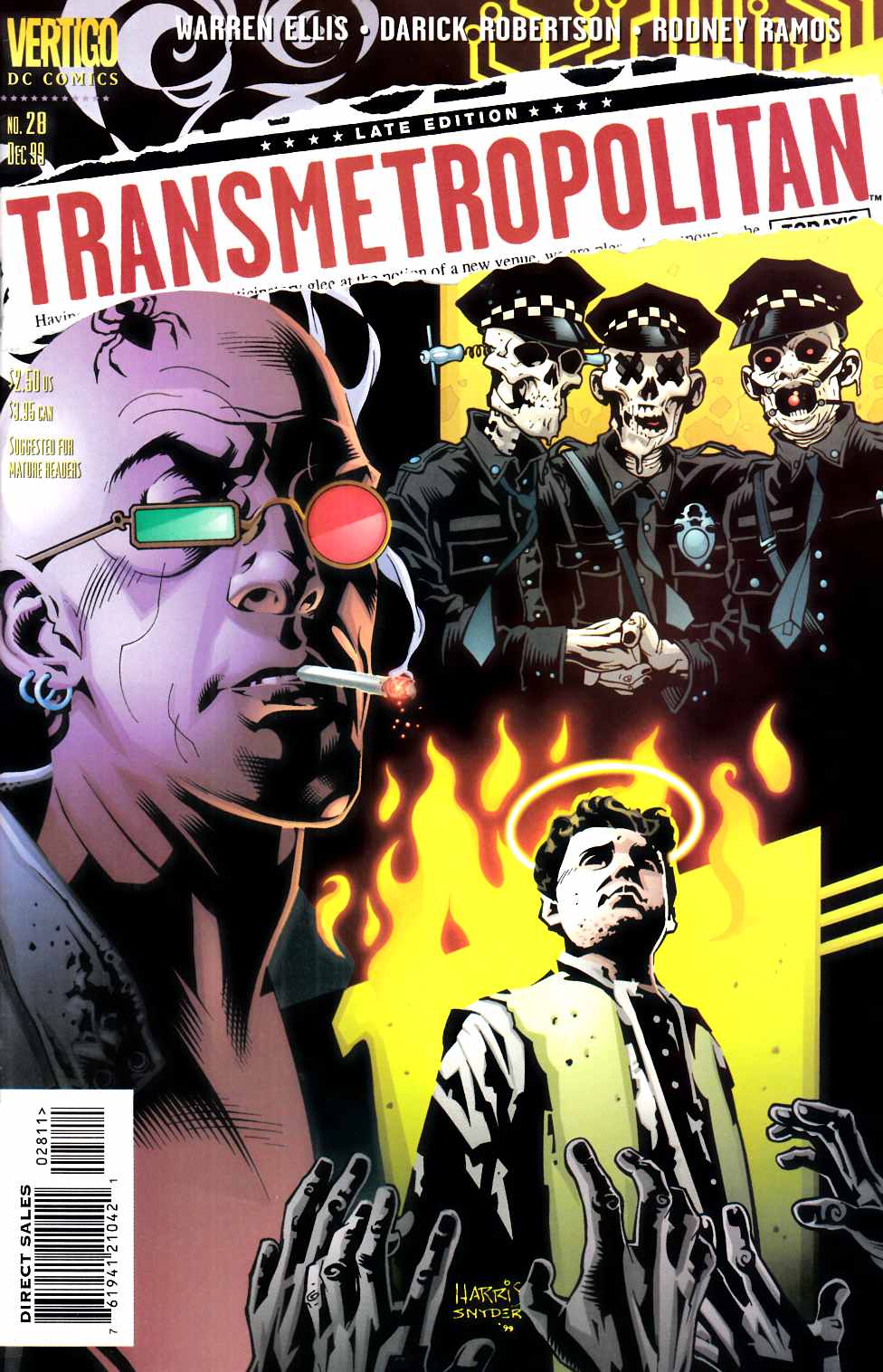 Transmetropolitan #28 Near Mint (9.4) [DC Comic] THUMBNAIL