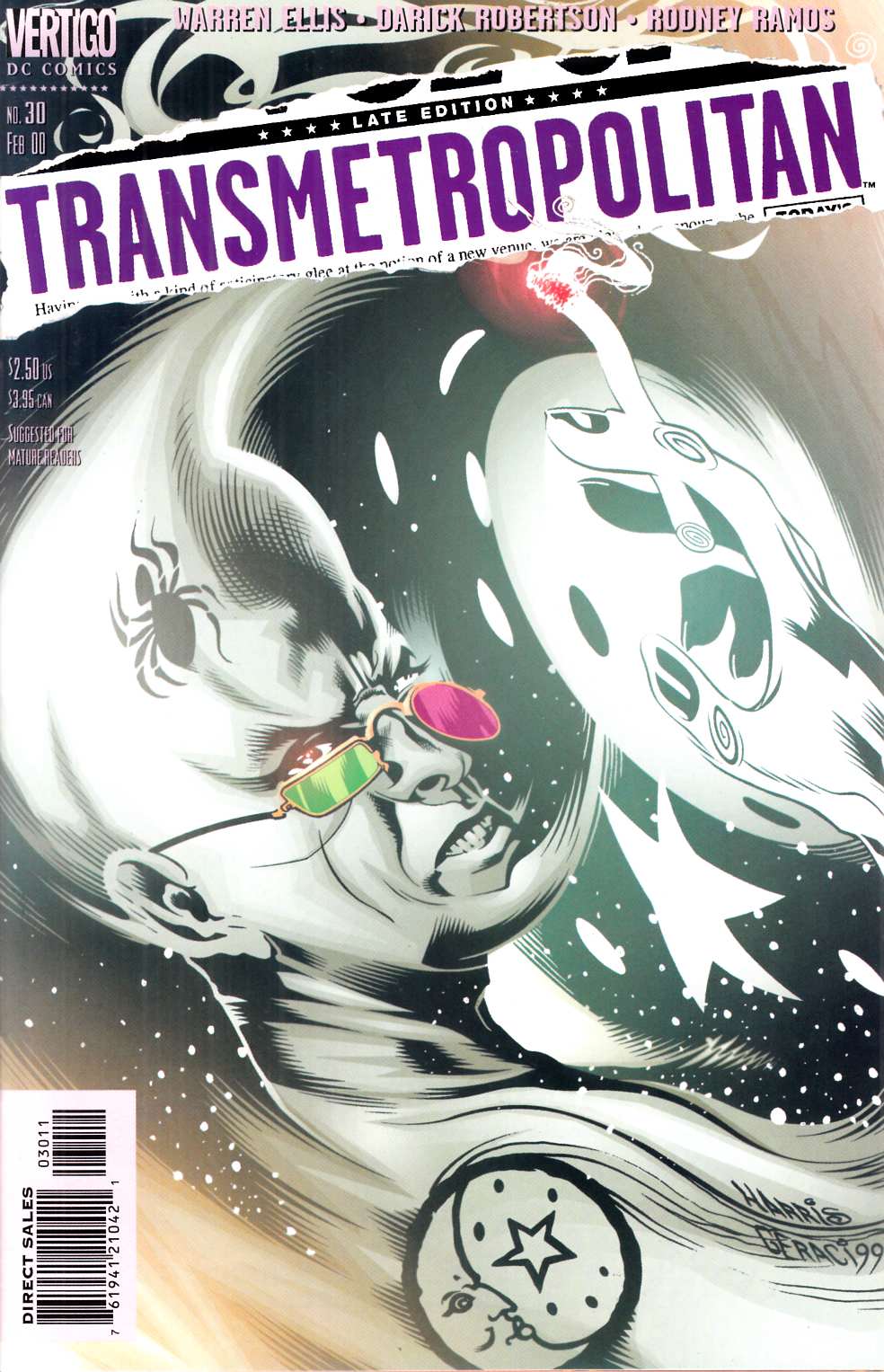 Transmetropolitan #30 Very Fine (8.0) [DC Comic] THUMBNAIL