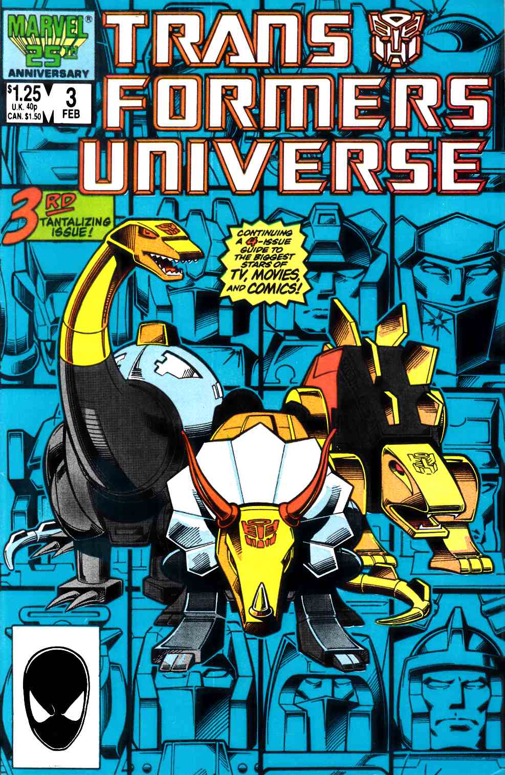 Transformers Universe #3 Fine (6.0) [Marvel Comic] THUMBNAIL