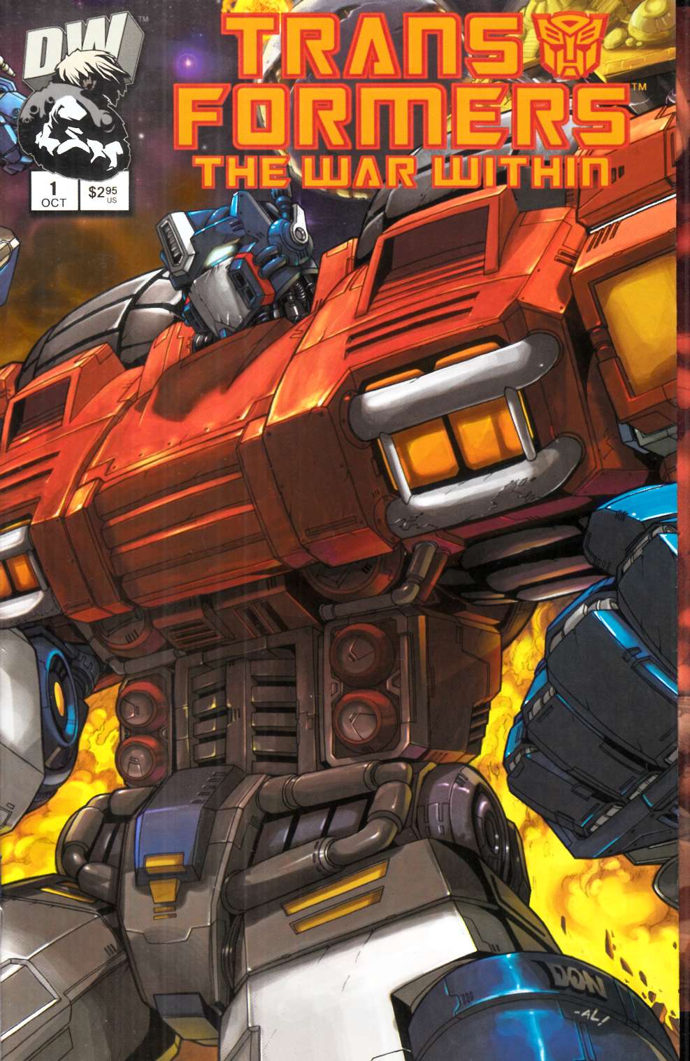 Transformers The War Within #1 Near Mint (9.4) [Dreamwave Comic] THUMBNAIL