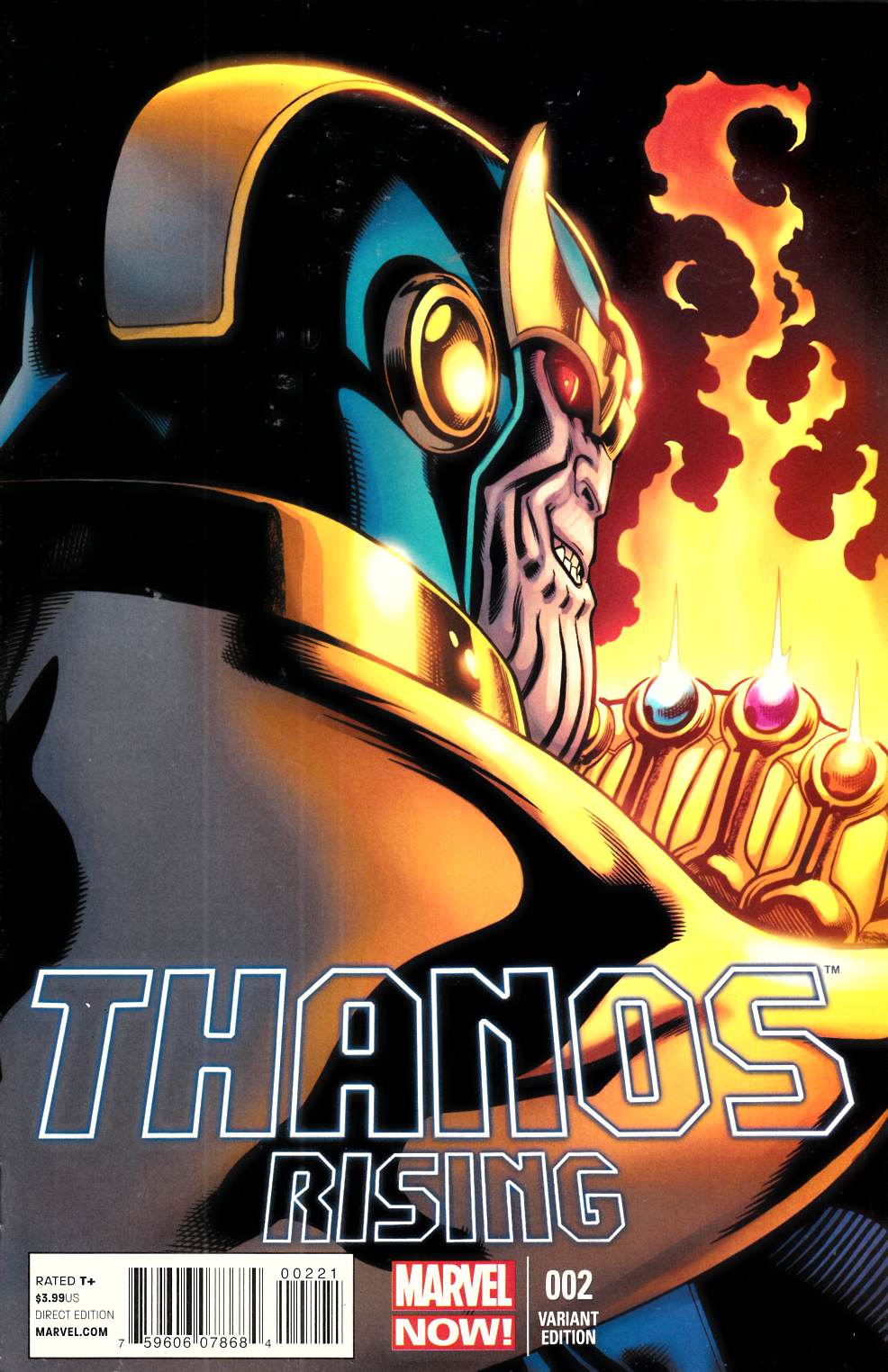 Thanos Rising #2 Mcguinness Variant Cover Near Mint (9.4) [Marvel Comic] THUMBNAIL