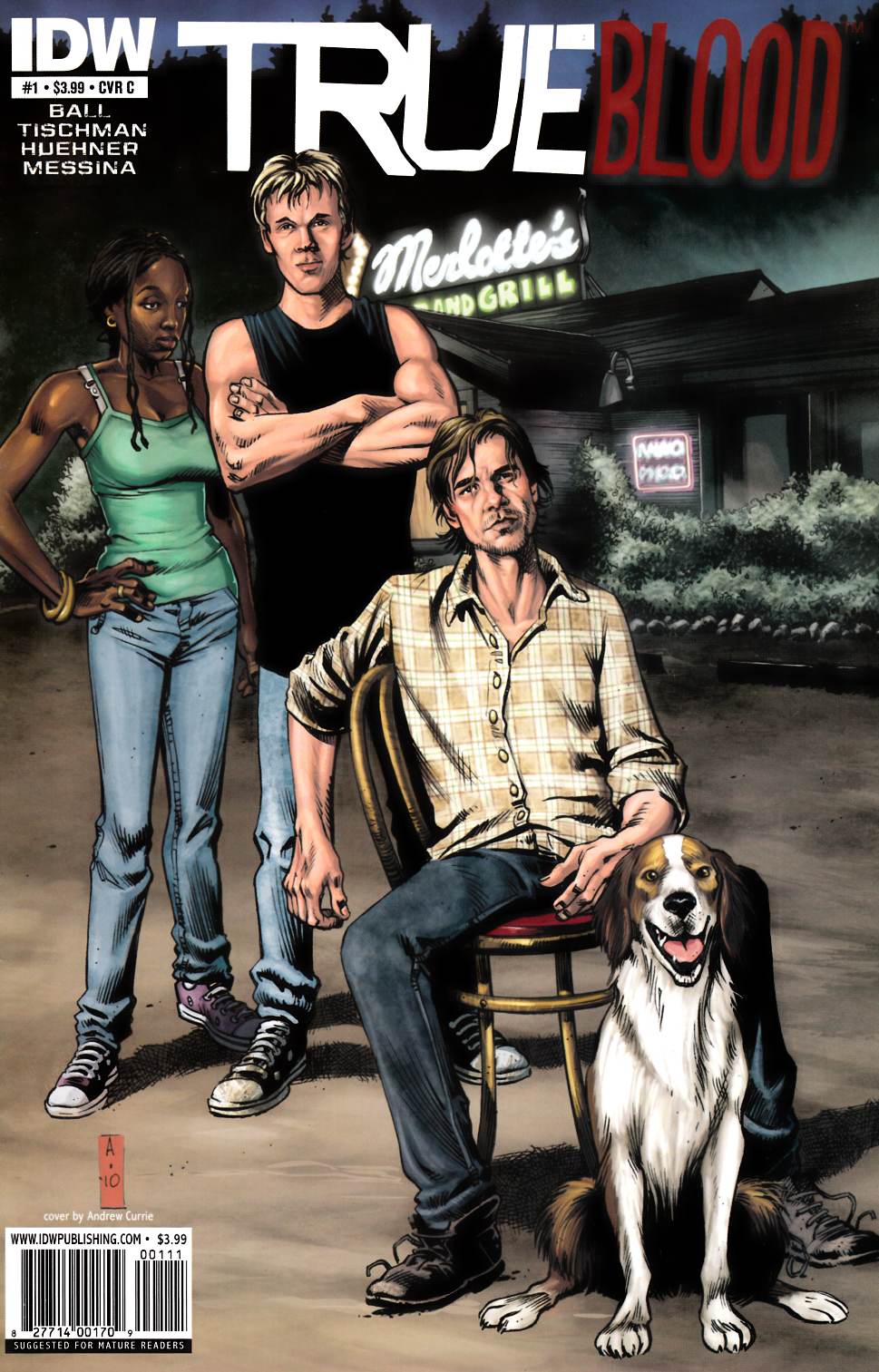 True Blood #1 Cover C [IDW Comic]