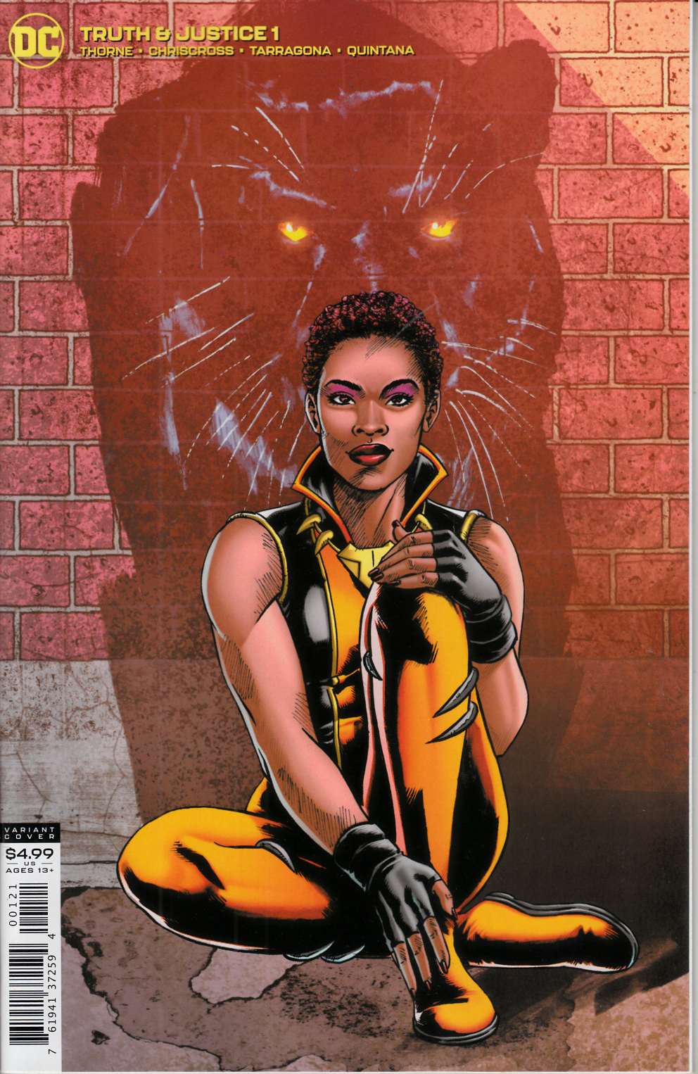 Truth and Justice #1 Martinez Variant Cover Near Mint (9.4) [DC Comic] LARGE