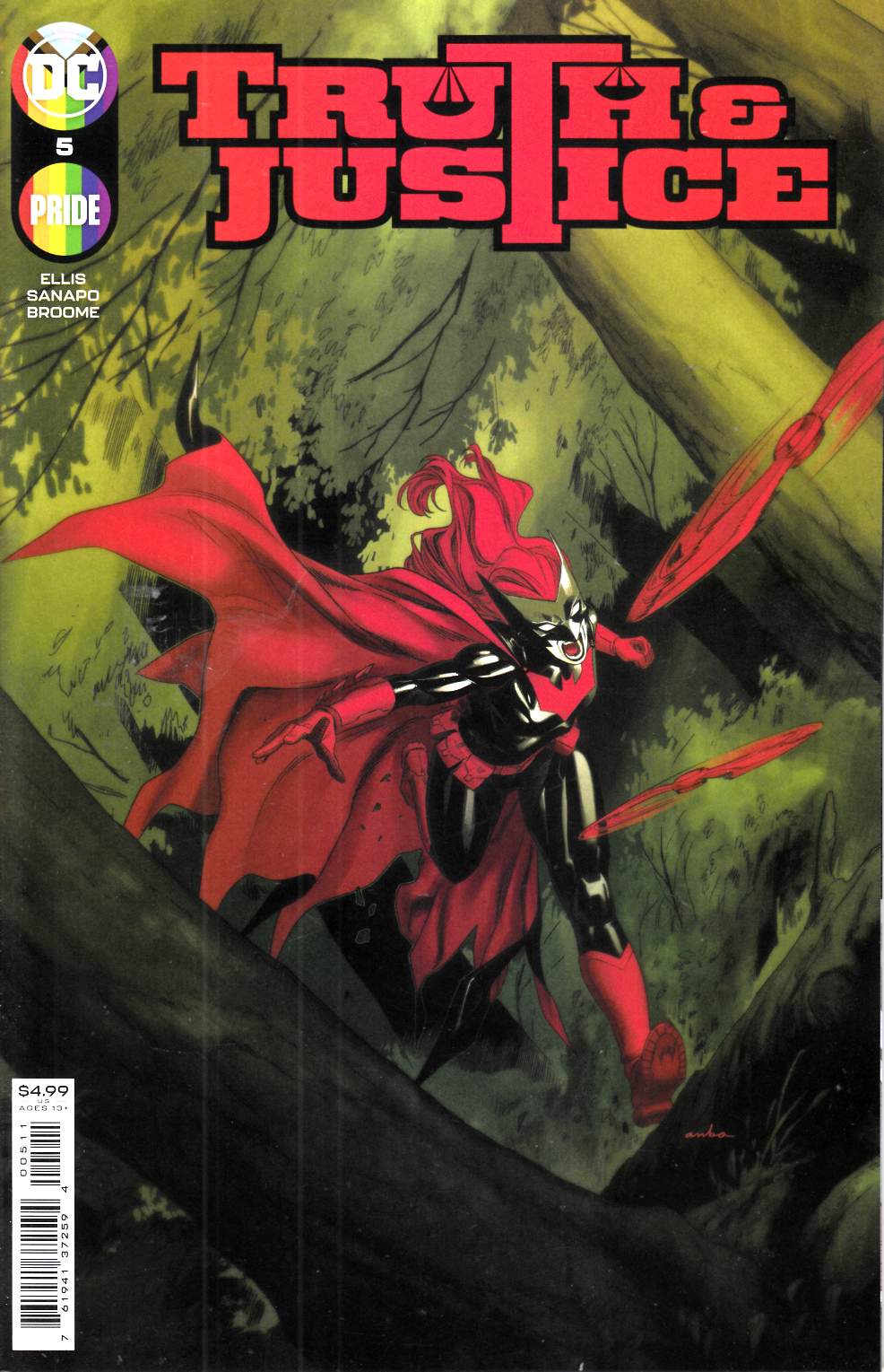 Truth and Justice #5 Near Mint (9.4) [DC Comic] LARGE