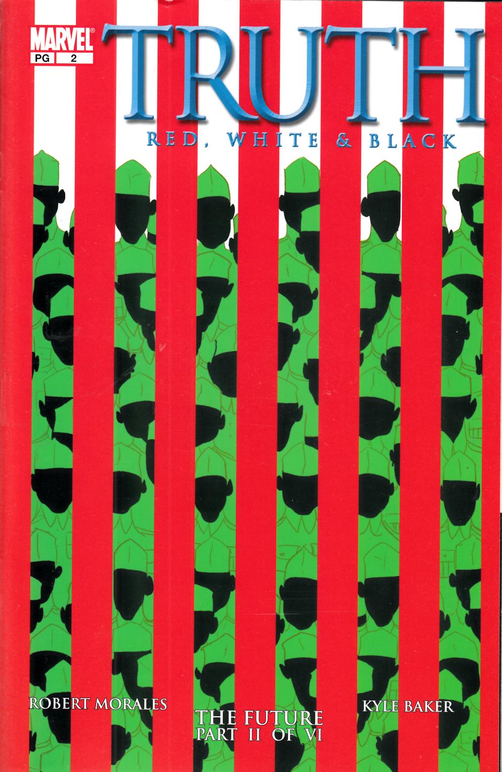 Truth Red White and Black #2 Near Mint Minus (9.2) [Marvel Comic] THUMBNAIL