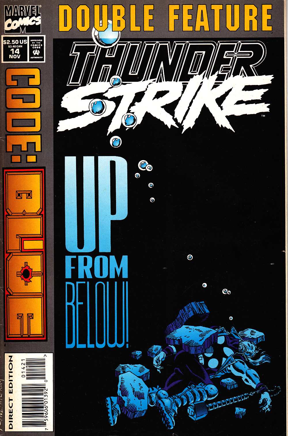 Thunderstrike #14 Double Feature Edition Very Fine Minus (7.5) [Marvel Comic] LARGE