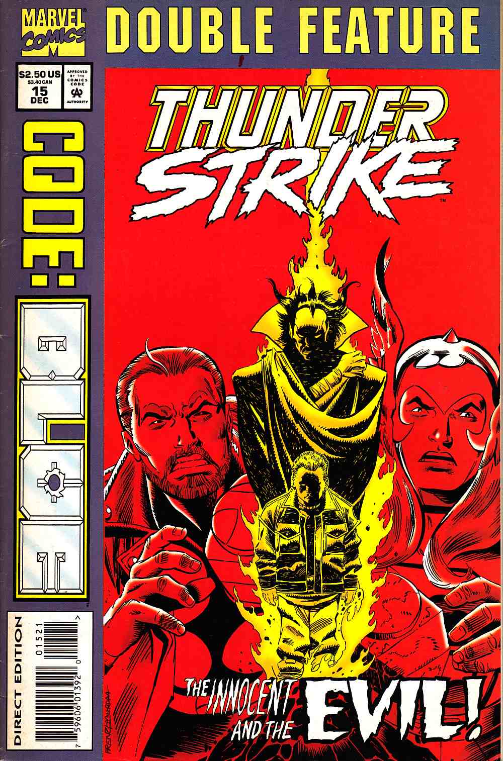 Thunderstrike #15 Double Feature Edition Very Fine Minus (7.5) [Marvel Comic] LARGE