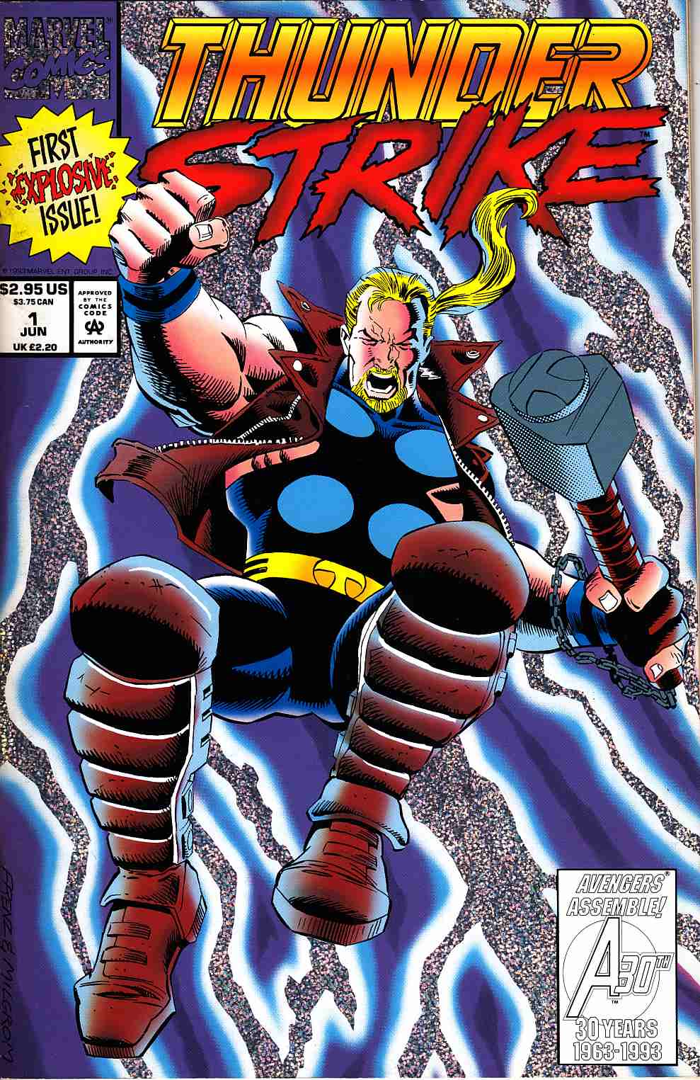 Thunderstrike #1 Very Fine (8.0) [Marvel Comic] LARGE