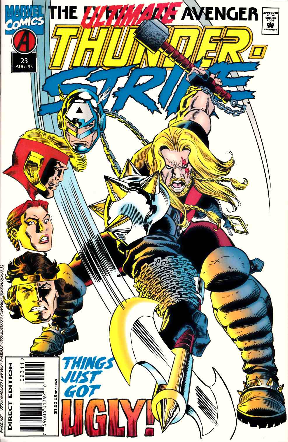 Thunderstrike #23 Near Mint (9.4) [Marvel Comic] LARGE